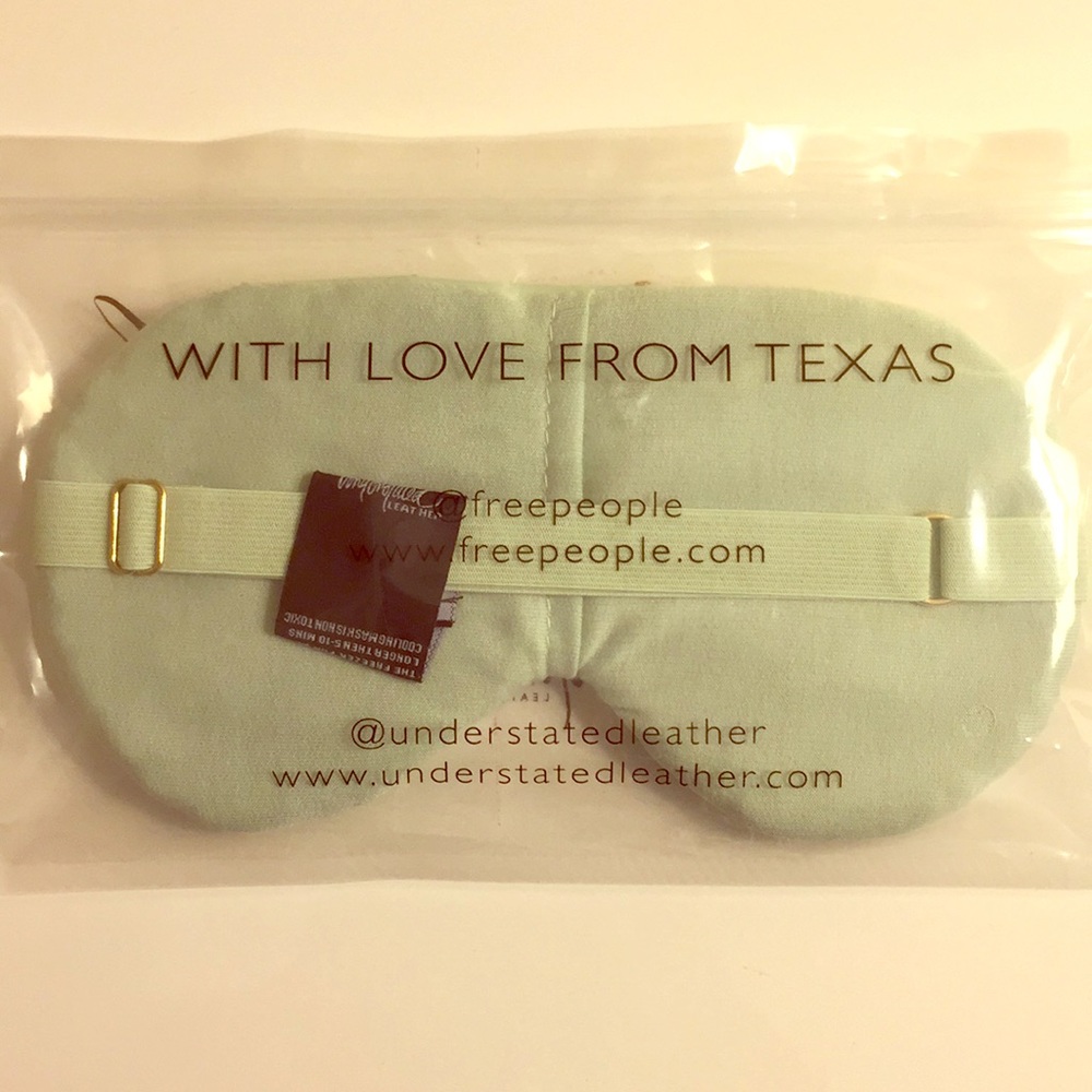 NWOT Free People⭐️eye mask - Picture 3 of 4